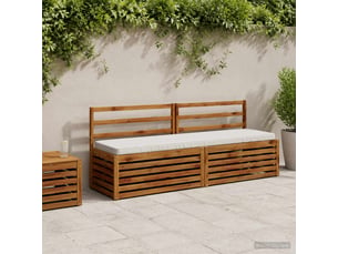 Coussin de banc, coussin d'assise, coussin pour chaisecanapé 1 pièce vught 100 % polyester blanc cf51634
