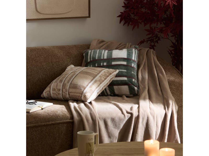  Coussin lary carré 40x40cm beige LARY - Conforama B