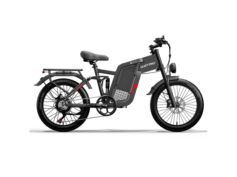  Fat bike électrique cleytro f7 750w, 20×4,0, tout-terrain, 48v 25ah, noir  - Conforama A