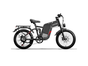 Fat bike électrique cleytro f7 750w, 20×4,0, tout-terrain, 48v 25ah, noir