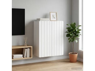 Armoire     <strong></strong> <strong></strong> coloris blanc largeur 59 cm