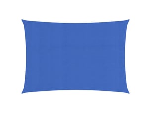 Voile d'ombrage 160 g-m² bleu 2x4,5 m pehd