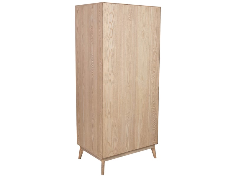 Armoire en bois marron 80 x 56 x 180 cm (h)  - Conforama E