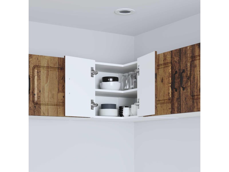 Panneau de lave-vaisselle kalmar bois ancien 57x57x40cm - Conforama D