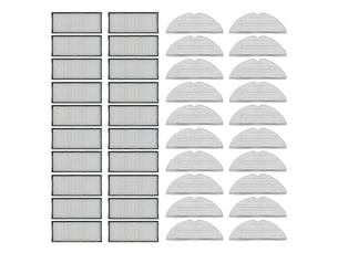 For s8, s8 plus, s7 maxv ultra, s7 pro ultra, s7 max ultra replacement part accessories mop pad hepa filter