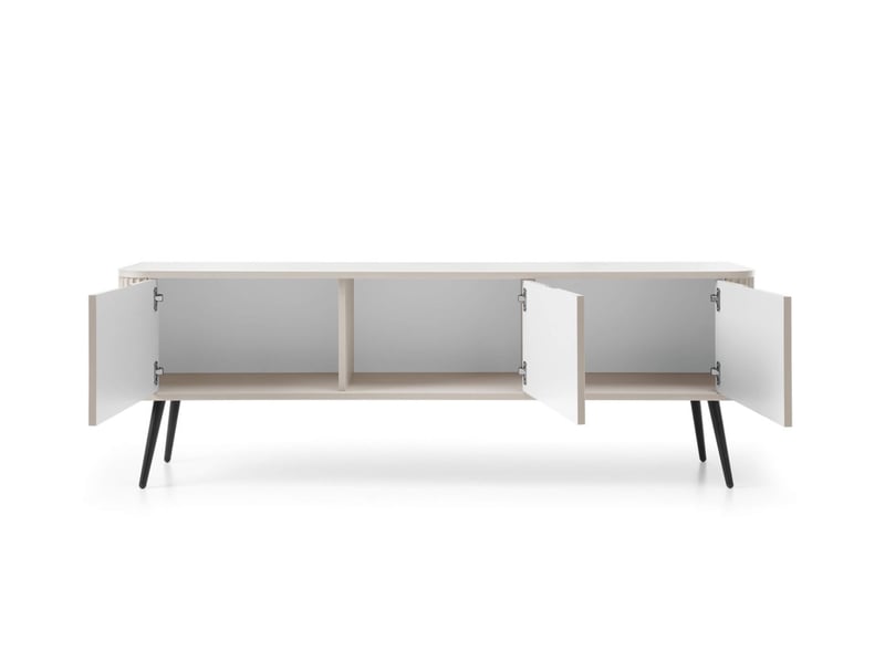 Meuble tv velina 3 portes- beige VELINA - Conforama D