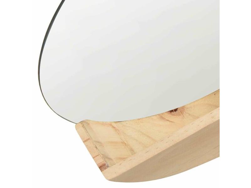  Miroir mural bois de pin massif 35 cm cf62833  - Conforama E