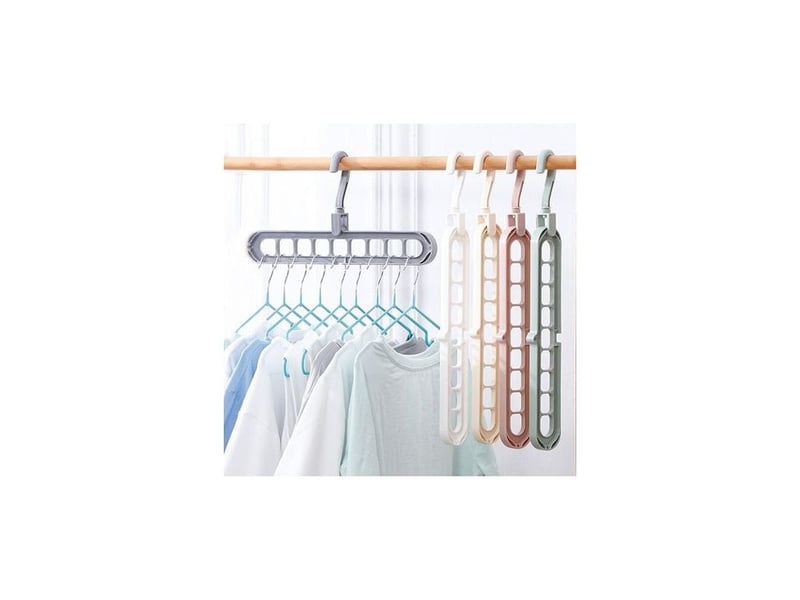  15 pcs cintre magique,qualité supérieure cintre pliable,multi-fonctions cintres gain de place,pour le stockage et le séchage vêtements  - Conforama A