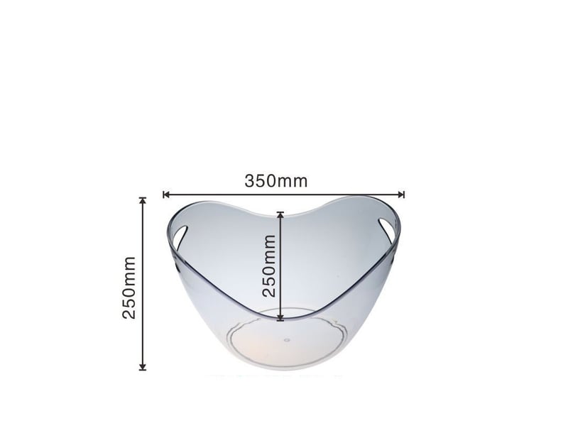  Seau à glaçons 8l pour refroidir les bouteilles – couleur claire  - Conforama B