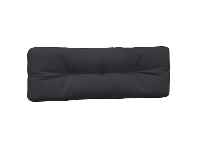  Lot de 2 coussins de palette, coussins de canapé noir tissu cf59586  - Conforama E