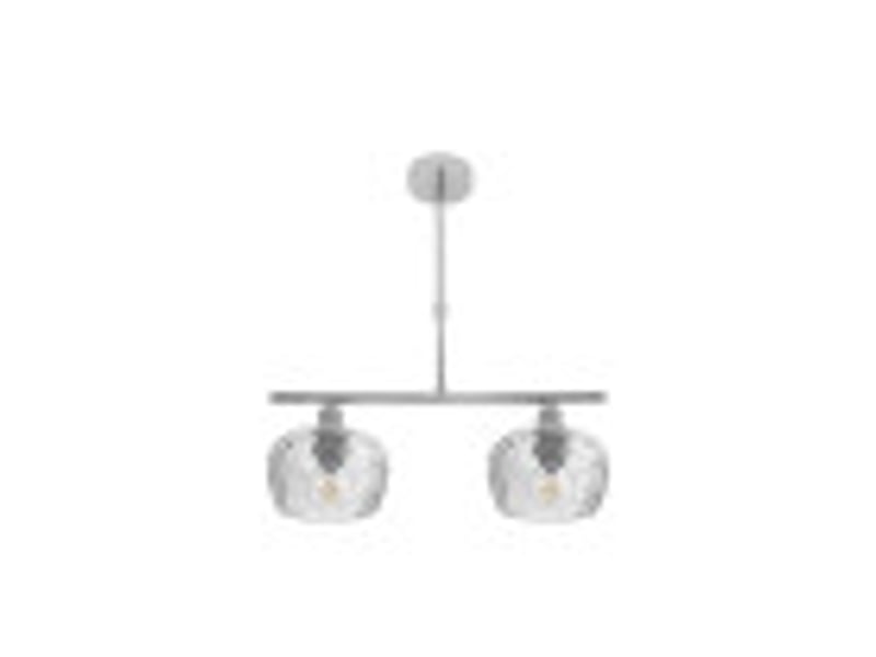  Fabrilamp estela, lampe, moderne, 2 x e14, chromé, 45-57 x 41 x 13 cm 196852020 - Conforama B