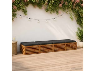 Lot de 4 coussins de siège, coussins d'assise soest 100 % polyester cf60127