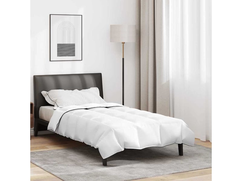  Duvet d'hiver - couette 135 x 220 cm hiver - couette plume blanc respirant  - Conforama B