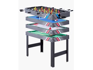Vevor table de hockey sur air 122 cm 4 en 1 avec billard ping-pong pour famille