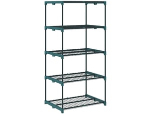 Vitrine coloris vert 64 étagère(s) <strong></strong> <strong></strong> - 67 cmx138 cm