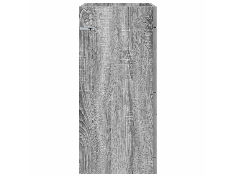  Meuble sous lavabo de salle de bain, commode sonoma gris shl6551  - Conforama E