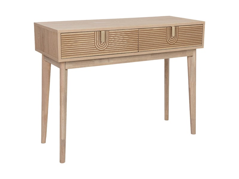  Meuble d'entrée en bois marron 100 x 40,5 x 77 cm (h)  - Conforama A