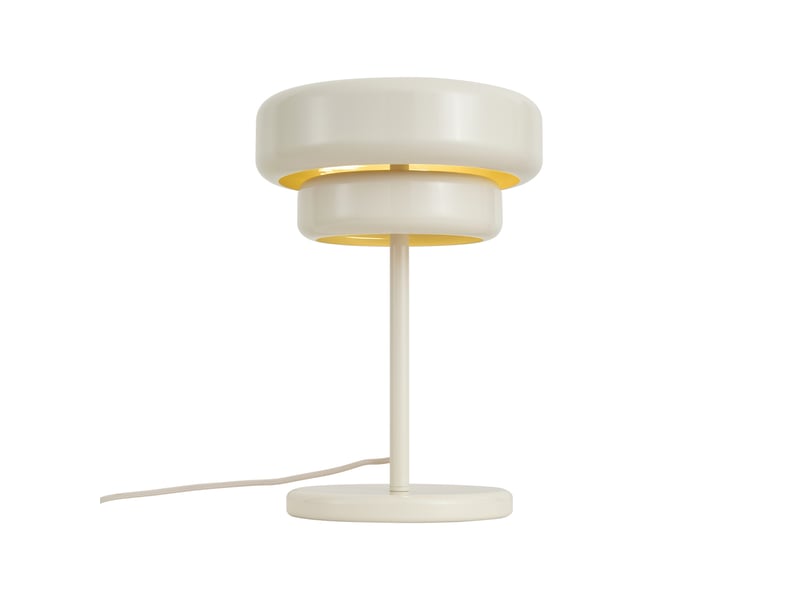  Lampe de table rétro beige 41 cm - ophelia  - Conforama E