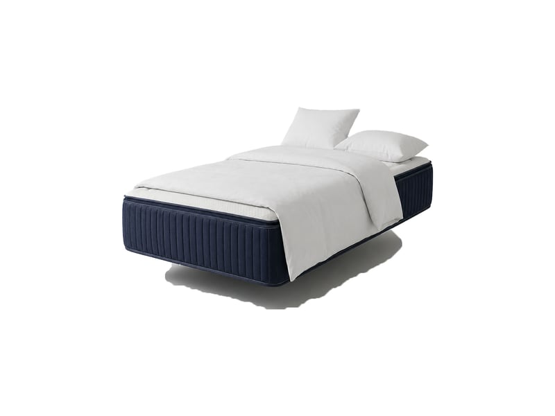  Ensemble matelas 90x200 cm + couette + 2 oreillers - victoire  - Conforama C