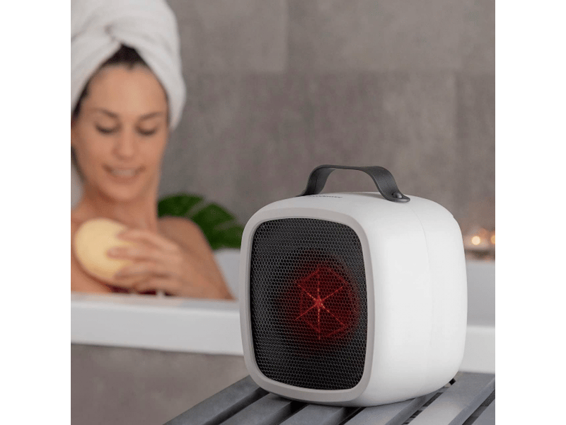  Chauffage soufflant électrique portable, chauffage de bureau portable, protection contre la surchauffe, format cube, pour la maison, table, 500 w, multicolore - xlh-zls-005860mf XLH-ZLS-005860MF - Conforama C