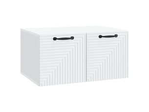 Meuble tv coloris blanc 59.5 cm <strong></strong>  <strong></strong>