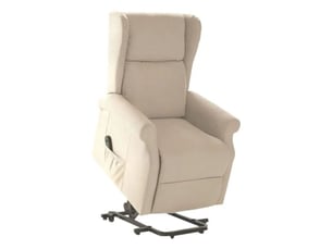 Fauteuil relax électrique ALCANTI <strong>ALTOBUY</strong> Polyester beige