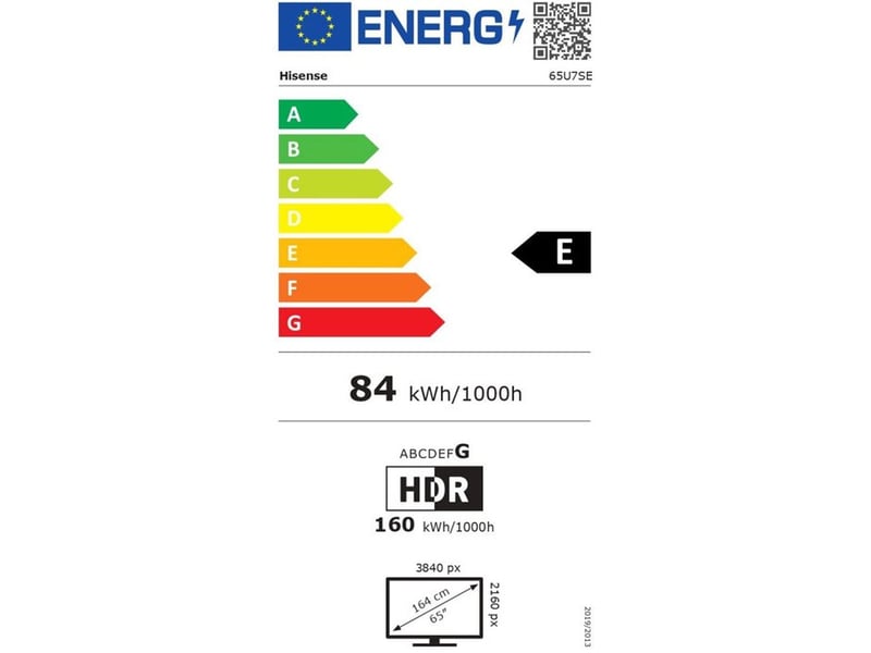  Tv 4k 65 pouces smart tv 144hz mini led uled 65U7SE - Conforama D