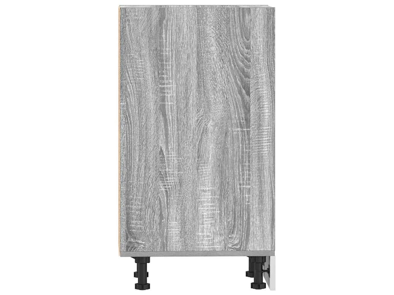 Meuble de rangement, meuble bas de cuisine gris sonoma 20x44,5x81,5 cm bois d'ingénierie - Conforama E