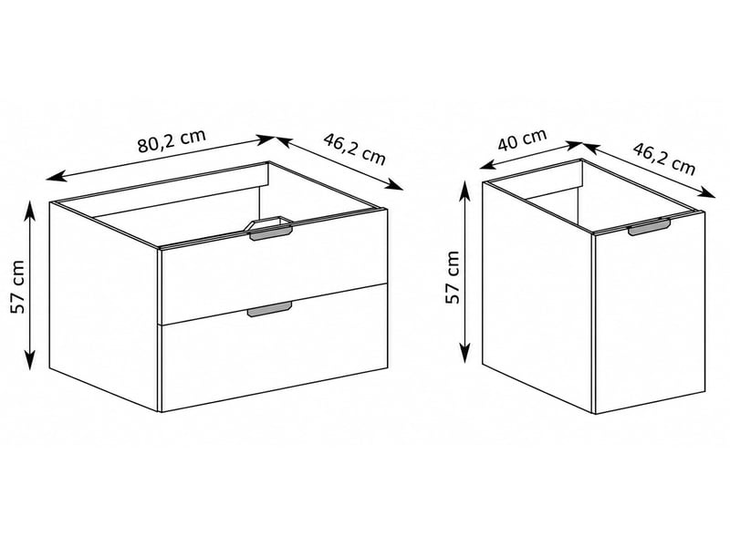  Meuble sous vasque suspendu avec panier à linge luna effet chêne hikora 120 cm  - Conforama C