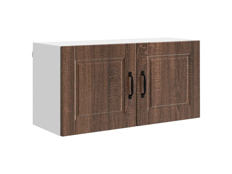 Armoire de cuisine chêne brun 80x31x40cm bois d'ingénierie shl8587 - Conforama A