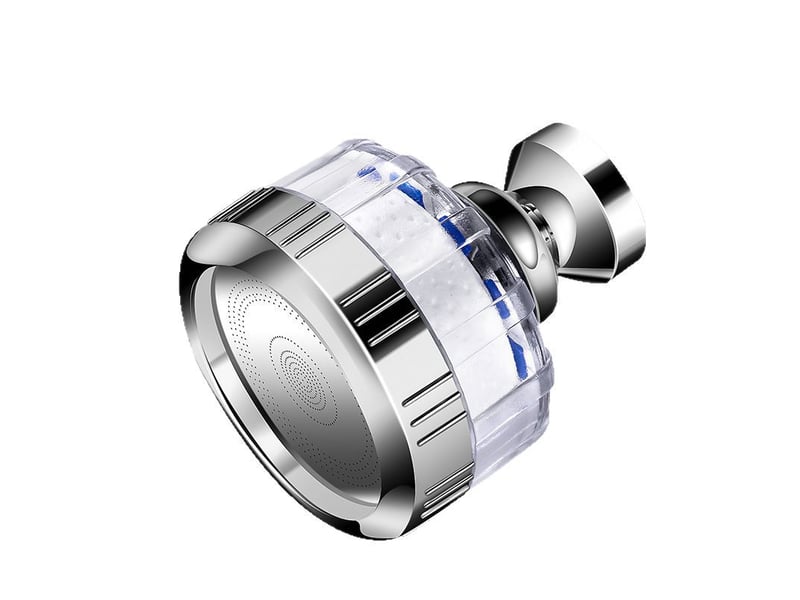  Purificateur d'eau pour robinet, filtre anticalcaire universel, buse rotative à 360°  - Conforama B