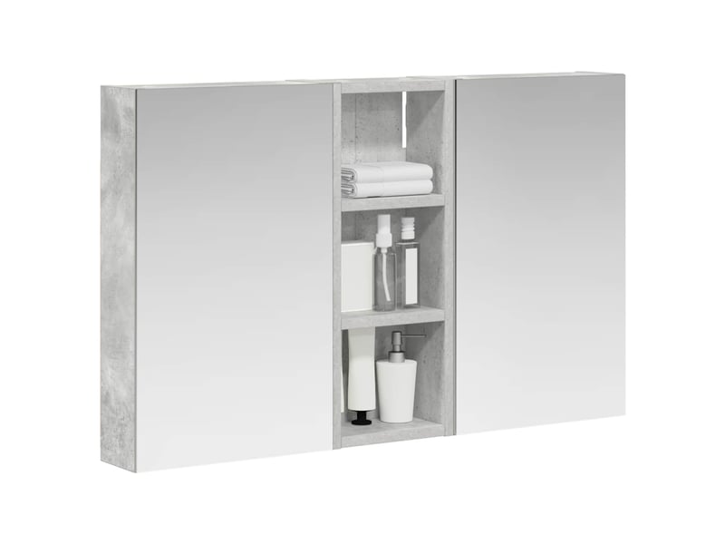  Ensemble de meubles de salle de bain 3 pcs 80x10.5x50 cm shl1631  - Conforama C