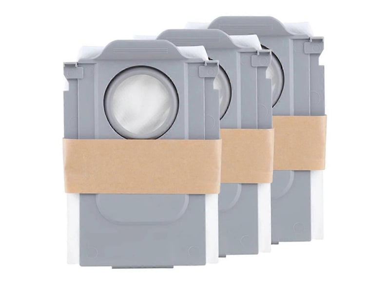 For roborock s8 maxmaxv ultra,q revo qrevo pro robot vacuum cleaner dust bag consumables dust bag replacement parts  - Conforama A