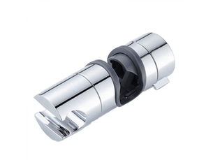 Support de pommeau de douche de salle de bain, pince de douchette réglable, chrome