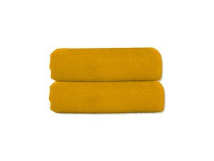 Lot 2 serviettes de toilette 50x90 coton éponge