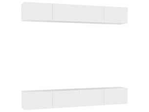 Meuble tv coloris blanc