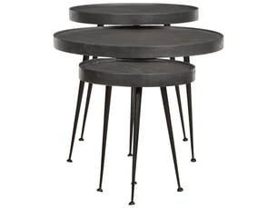 Table basse rectangulaire coloris noir  