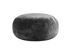Fauteuil pouf convertible pliable gris foncé 100 x 100 cm, pour lecture et couchage d'appoint à domicile