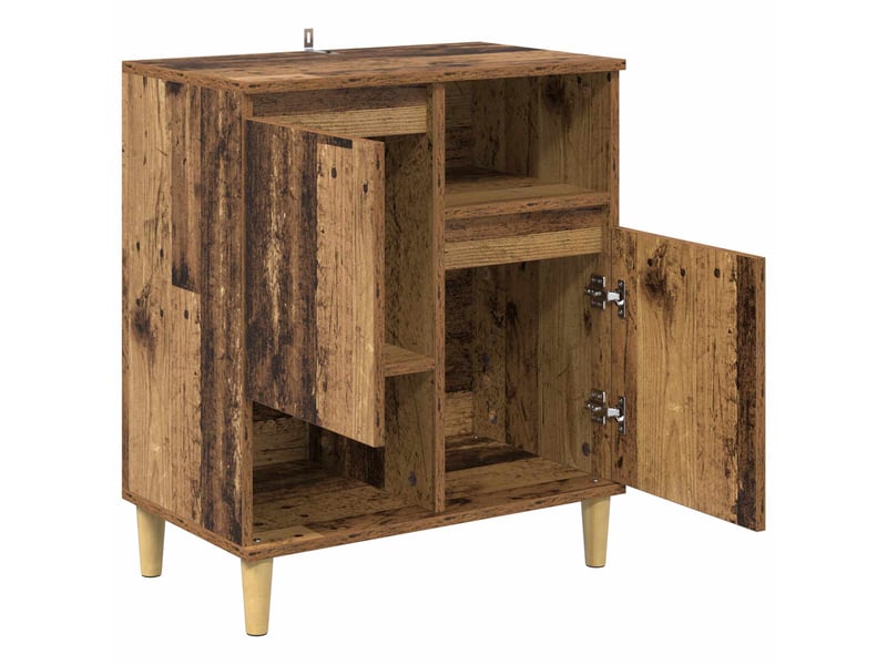  Buffet - bahut - meuble de rangement bois ancien 35 x 60 x 70 cm bois d'ingénierie  - Conforama E