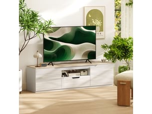 Meuble tv coloris naturel 38 cm <strong>ATELIER CONFORTIEL</strong> <strong></strong>