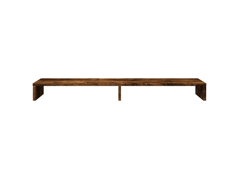  Support de moniteur table meuble bureau 100 x 27 x 10 cm bois d'ingénierie marron 02_0044832  - Conforama B