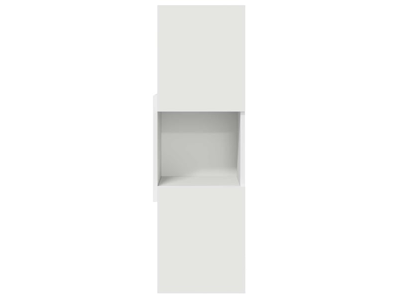  Meuble d'angle, meuble de rangement salon 30,5x30x95cm bois d'ingénierie  - Conforama E