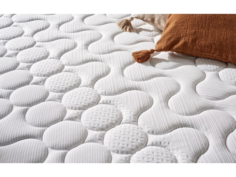  Matelas à mémoire de forme au gel luxury memory gel premium - mi-ferme, 5 cm de mémoire de forme gel, effet nuage 8435720069006 - Conforama C