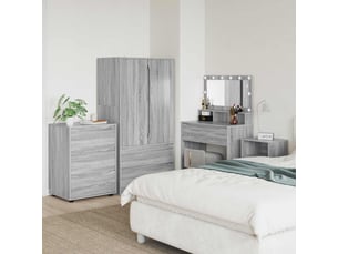 Commode 1 tiroir(s) <strong></strong> <strong></strong> coloris gris largeur 60 cm