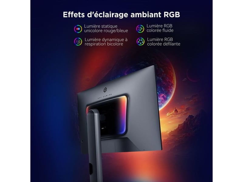  Ecran gamer oled 27 gs27qes qd-oled qhd 2560x1440 360hz 0,03 ms hdr true black 400 MG27P17QS7 - Conforama B