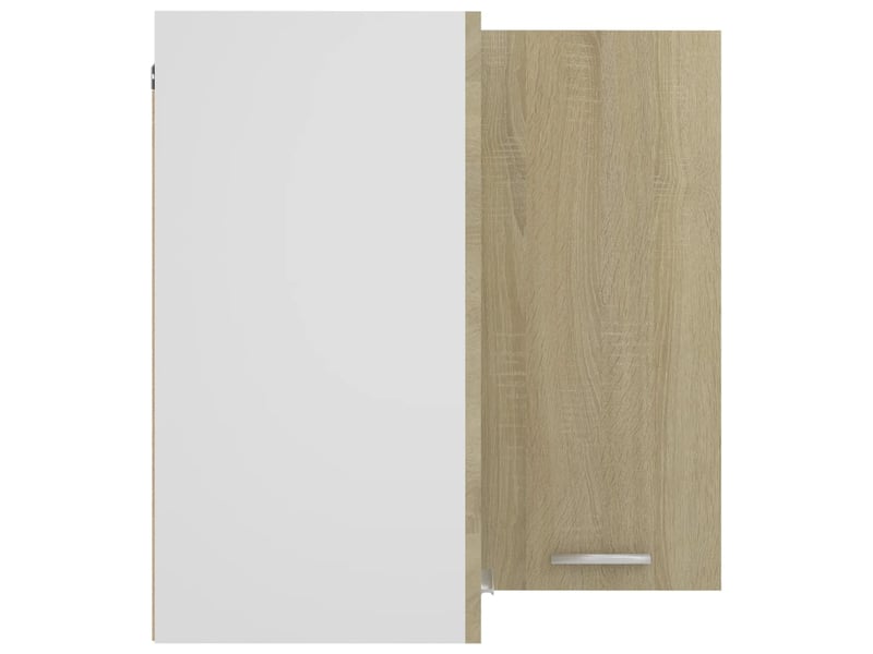 Meuble Haut De Cuisine Lyon Chêne Sonoma - Armoire Suspendue 80x31x60 Cm, Rangement Optimisé Et Design Élégant