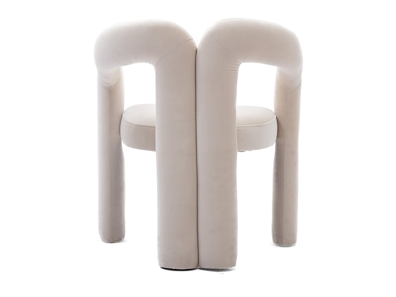  Lot de 2 chaises de salle à manger design coque rembourrée bucket - cuisine et salon  - Conforama C