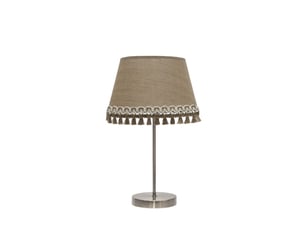 Lampe à poser fabrilamp ada e14 coloris cuirsable 43 x 25 x 25 cm