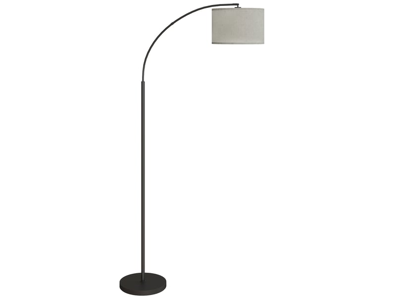  Lampadaire avec télécommande abat-jour réglable 11 température de couleurs et 11 niveaux de minuterie luminosité noir  - Conforama B