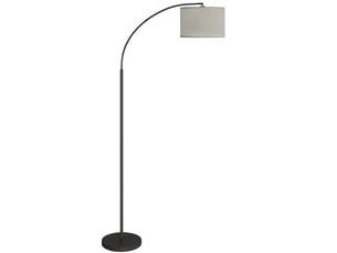 Lampadaire avec télécommande abat-jour réglable 11 température de couleurs et 11 niveaux de minuterie luminosité noir